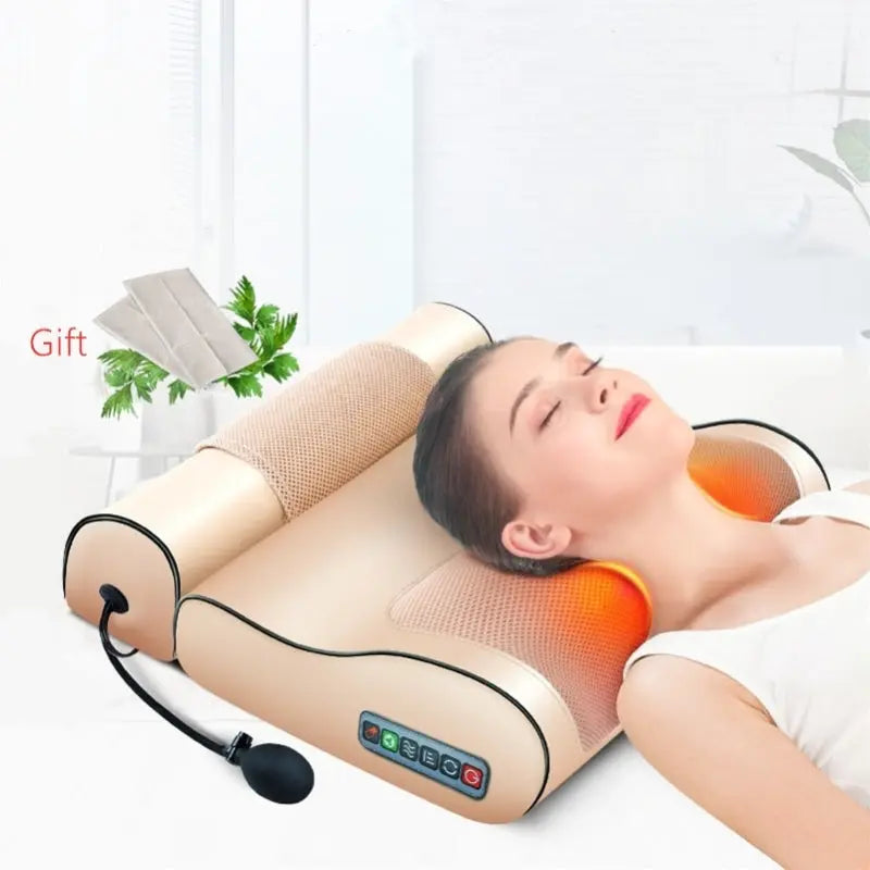 Infrared Heating Pillow for Neck and Shoulder Massage Healux