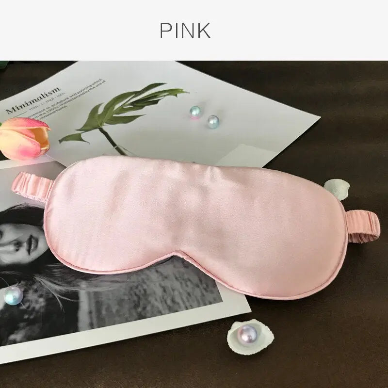 Soft Silk Sleeping Eye Masks Healux