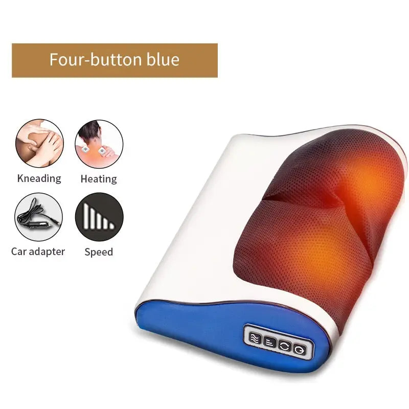 Infrared Heating Pillow for Neck and Shoulder Massage Healux