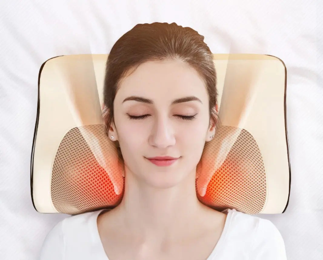 Infrared Heating Neck and Shoulder Massage Pillow