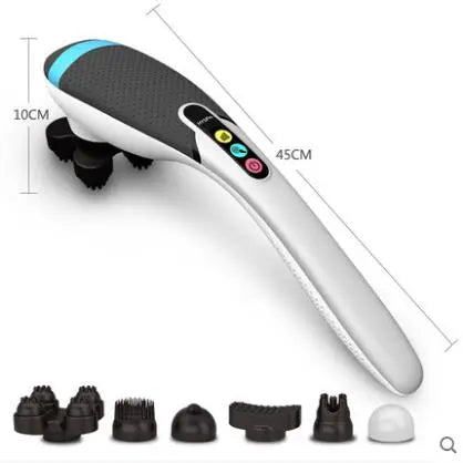Electric Handheld and Cordless Massager Healux