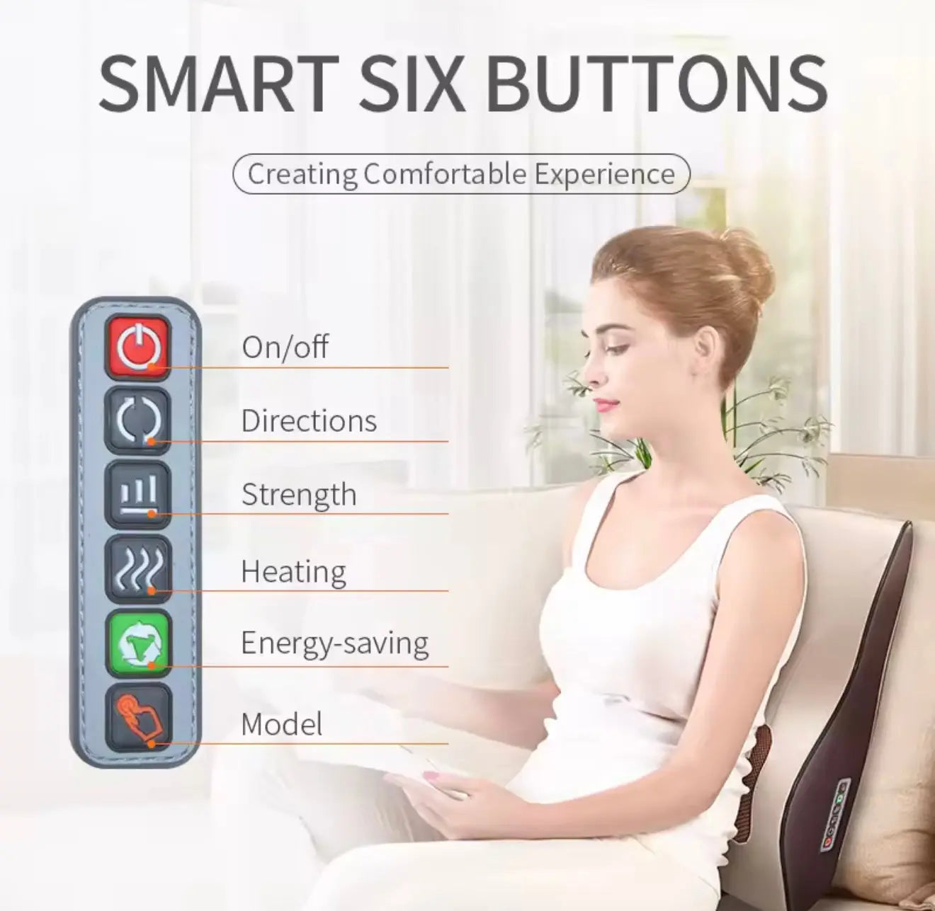 Soothing Comfort Massage Pillow Healux