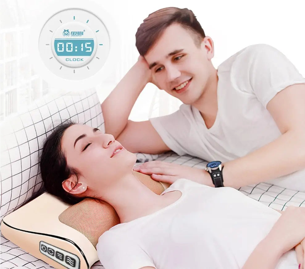 Infrared Heating Neck and Shoulder Massage Pillow