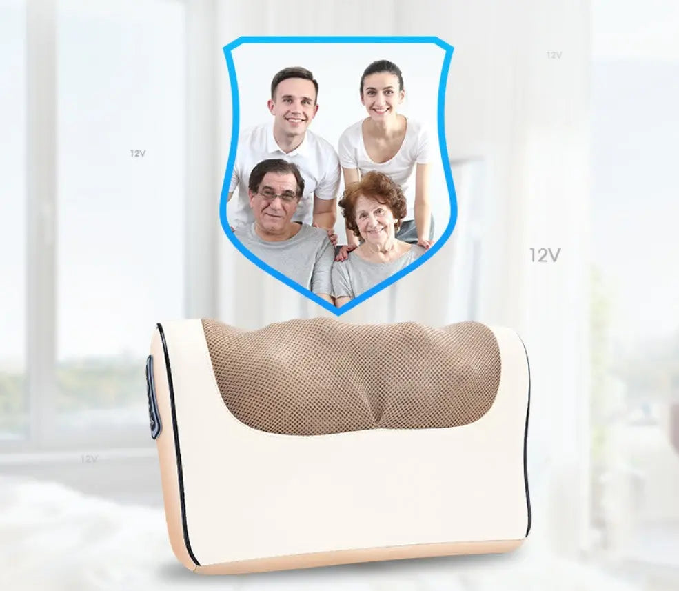 Infrared Heating Neck and Shoulder Massage Pillow