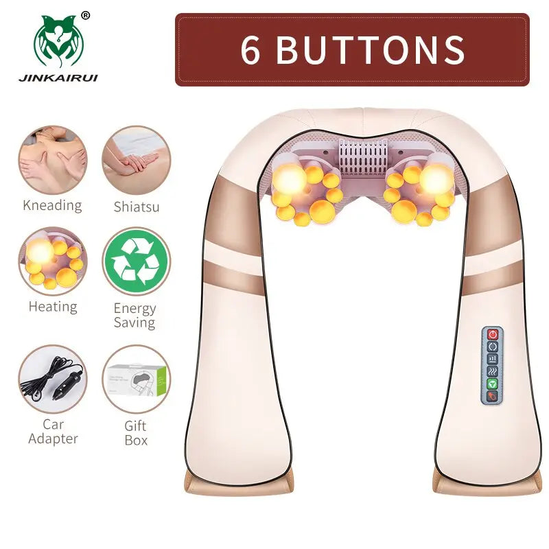 U Shape Electrical Shoulder Massager Healux