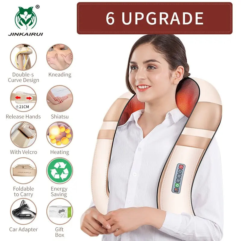 U Shape Electrical Shoulder Massager Healux