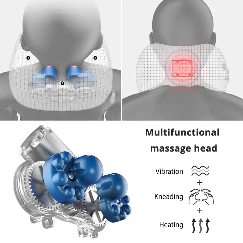 U-Shaped Travel Neck Massager