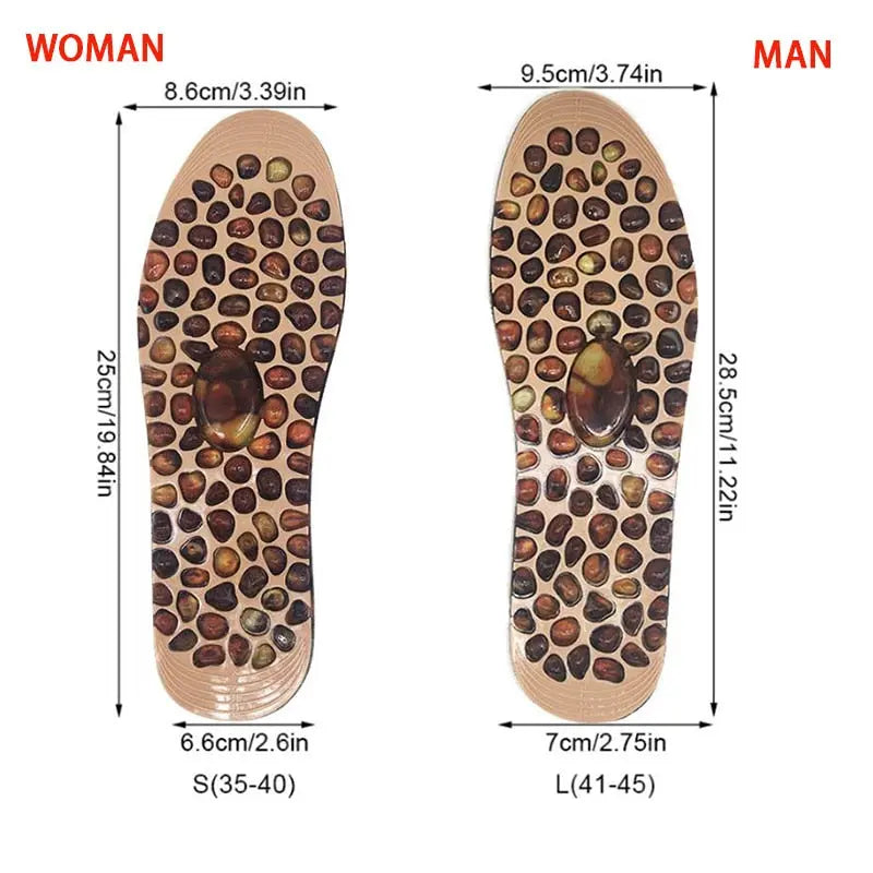Adjustable Cobblestone Acupressure Insoles