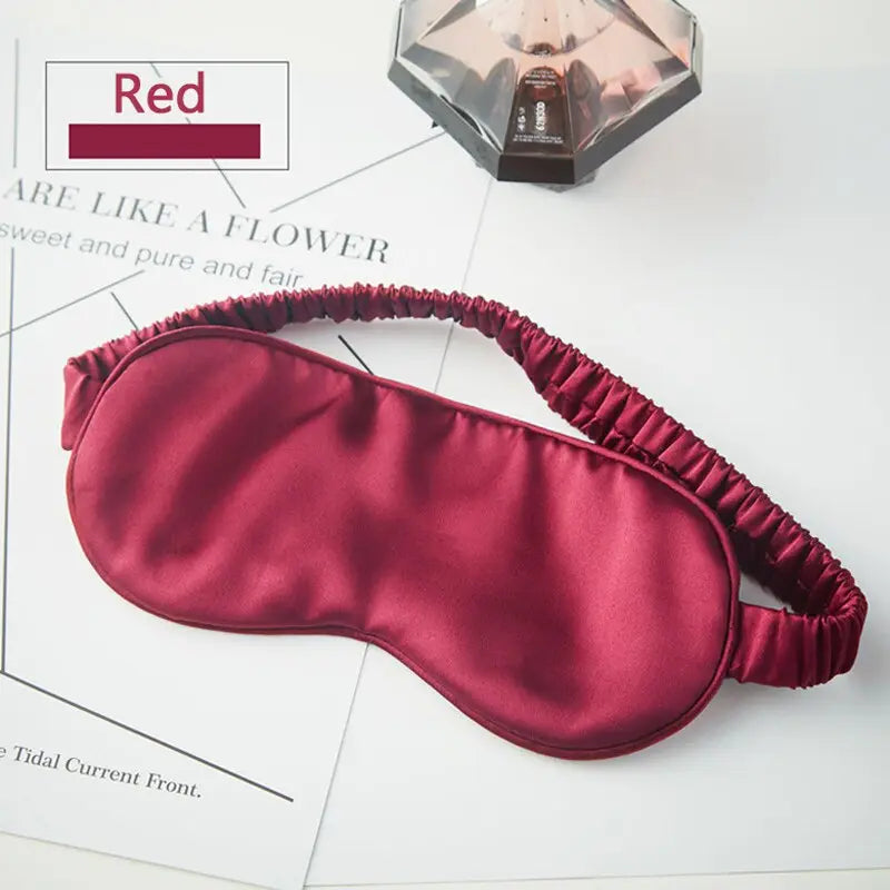 Soft Silk Sleeping Eye Masks Healux