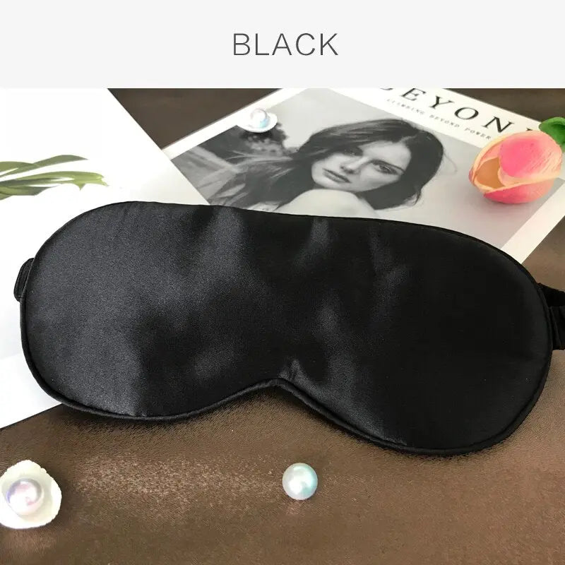 Soft Silk Sleeping Eye Masks Healux