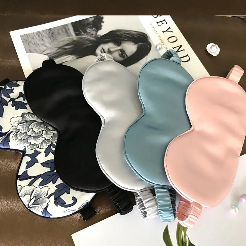 Soft Silk Sleeping Eye Masks