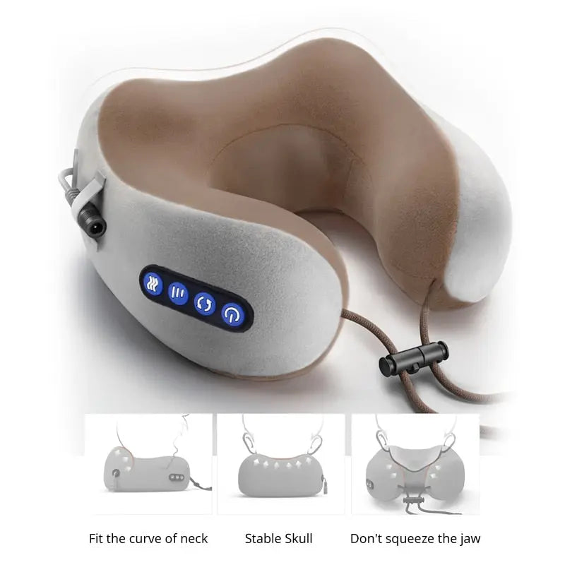 U-Shaped Travel Neck Massager
